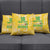 Custom Guyana Football Pillow Cover One Team One Game Yellow Version - Wonder Print Shop