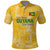 Custom Guyana Football Polo Shirt One Team One Game Yellow Version - Wonder Print Shop