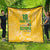 Custom Guyana Football Quilt One Team One Game Yellow Version - Wonder Print Shop