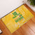 Custom Guyana Football Rubber Doormat One Team One Game Yellow Version - Wonder Print Shop