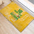 Custom Guyana Football Rubber Doormat One Team One Game Yellow Version - Wonder Print Shop