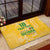 Custom Guyana Football Rubber Doormat One Team One Game Yellow Version - Wonder Print Shop