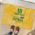 Custom Guyana Football Rubber Doormat One Team One Game Yellow Version - Wonder Print Shop