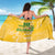 Custom Guyana Football Sarong One Team One Game Yellow Version - Wonder Print Shop