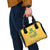 Custom Guyana Football Shoulder Handbag One Team One Game Yellow Version - Wonder Print Shop