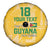 Custom Guyana Football Spare Tire Cover One Team One Game Yellow Version - Wonder Print Shop