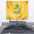 Custom Guyana Football Tapestry One Team One Game Yellow Version - Wonder Print Shop