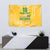 Custom Guyana Football Tapestry One Team One Game Yellow Version - Wonder Print Shop