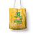 Custom Guyana Football Tote Bag One Team One Game Yellow Version - Wonder Print Shop