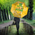 Custom Guyana Football Umbrella One Team One Game Yellow Version - Wonder Print Shop