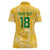 Custom Guyana Football Women Polo Shirt One Team One Game Yellow Version - Wonder Print Shop
