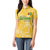 Custom Guyana Football Women Polo Shirt One Team One Game Yellow Version - Wonder Print Shop