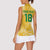 Custom Guyana Football Women Sleeveless Polo Shirt One Team One Game Yellow Version - Wonder Print Shop