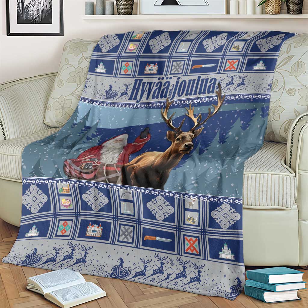 Finland Joulupukki Christmas Blanket Mythology Hannunvaakuna
