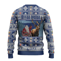 Finland Joulupukki Christmas Ugly Christmas Sweater Mythology Hannunvaakuna - Wonder Print Shop
