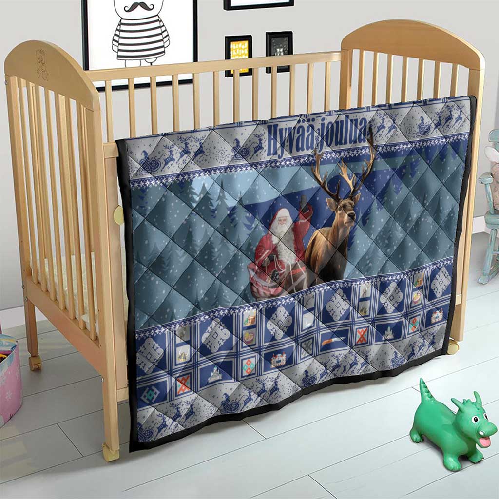 Finland Joulupukki Christmas Quilt Mythology Hannunvaakuna - Wonder Print Shop