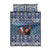Finland Joulupukki Christmas Quilt Bed Set Mythology Hannunvaakuna - Wonder Print Shop