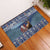 Finland Joulupukki Christmas Rubber Doormat Mythology Hannunvaakuna - Wonder Print Shop