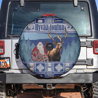 Finland Joulupukki Christmas Spare Tire Cover Mythology Hannunvaakuna - Wonder Print Shop