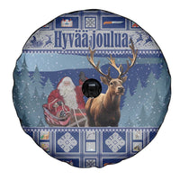 Finland Joulupukki Christmas Spare Tire Cover Mythology Hannunvaakuna - Wonder Print Shop