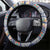Finland Joulupukki Christmas Steering Wheel Cover Mythology Hannunvaakuna - Wonder Print Shop