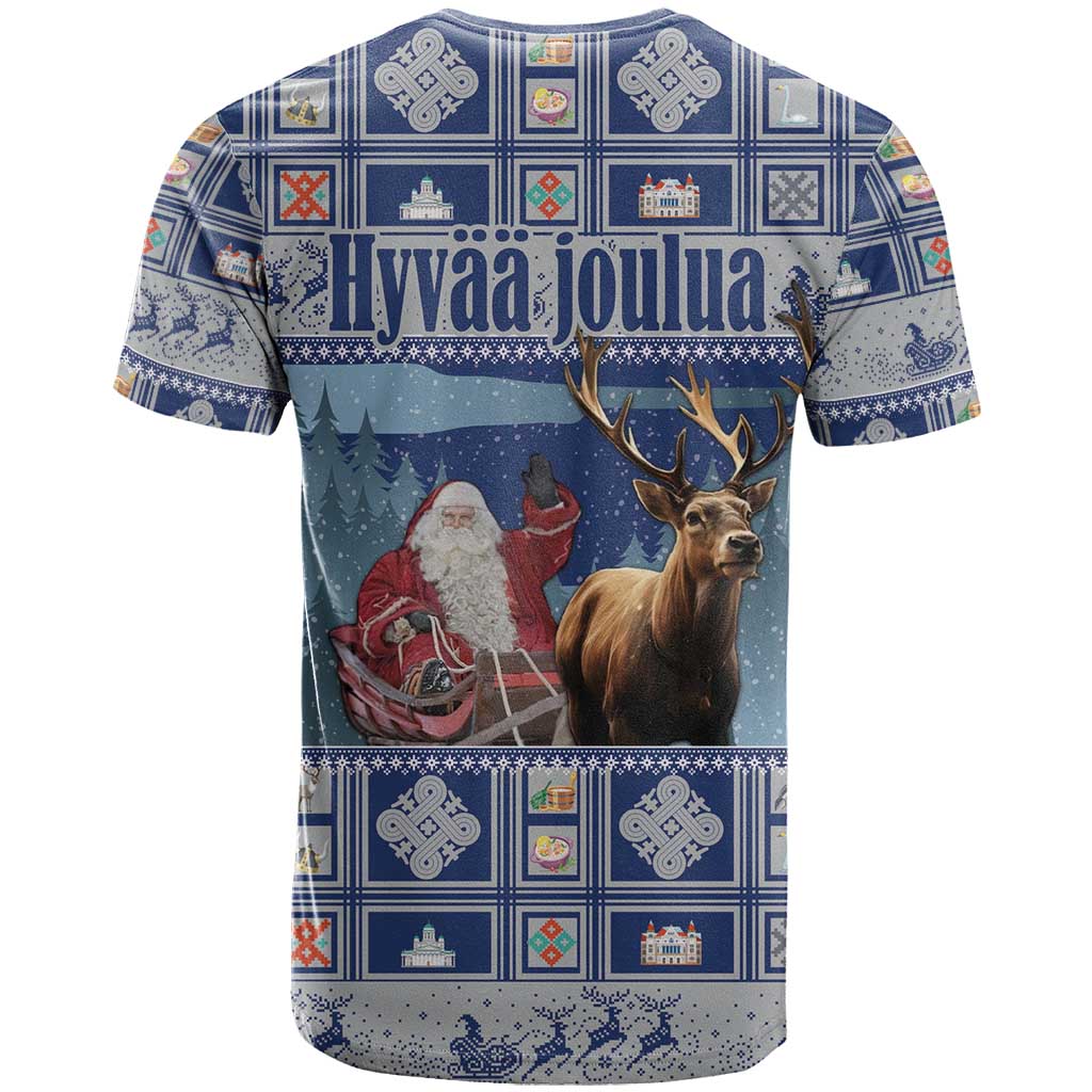 Finland Joulupukki Christmas T Shirt Mythology Hannunvaakuna - Wonder Print Shop