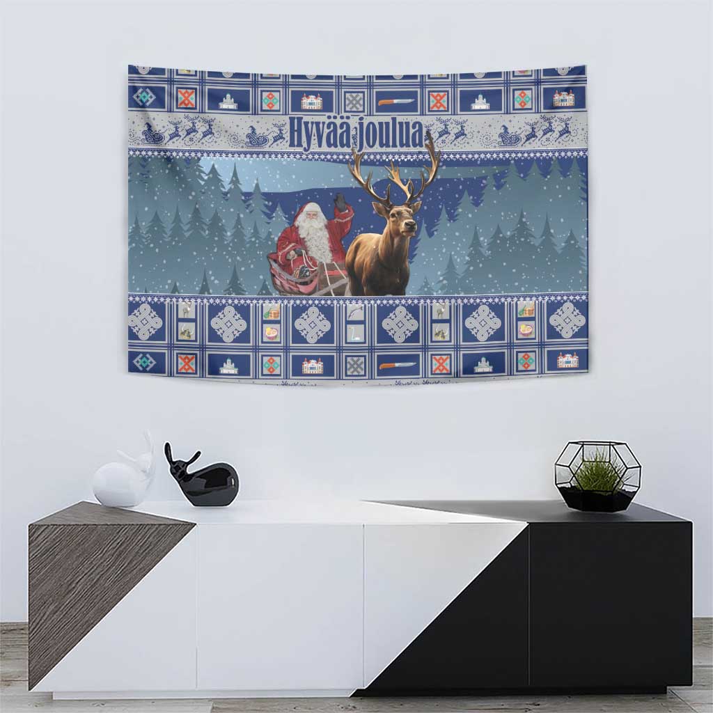 Finland Joulupukki Christmas Tapestry Mythology Hannunvaakuna - Wonder Print Shop