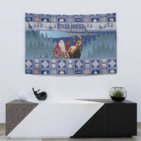 Finland Joulupukki Christmas Tapestry Mythology Hannunvaakuna - Wonder Print Shop