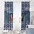 Finland Joulupukki Christmas Window Curtain Mythology Hannunvaakuna - Wonder Print Shop