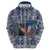 Finland Joulupukki Christmas Zip Hoodie Mythology Hannunvaakuna - Wonder Print Shop