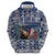 Finland Joulupukki Christmas Zip Hoodie Mythology Hannunvaakuna - Wonder Print Shop