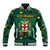 Personalized Jamaica Christmas Baseball Jacket Coat Of Arms - Merri Crissmuss - Wonder Print Shop