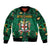 Personalized Jamaica Christmas Bomber Jacket Coat Of Arms - Merri Crissmuss - Wonder Print Shop