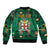 Personalized Jamaica Christmas Bomber Jacket Coat Of Arms - Merri Crissmuss - Wonder Print Shop