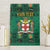 Personalized Jamaica Christmas Canvas Wall Art Coat Of Arms - Merri Crissmuss - Wonder Print Shop
