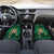Personalized Jamaica Christmas Car Mats Coat Of Arms - Merri Crissmuss - Wonder Print Shop