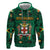 Personalized Jamaica Christmas Hoodie Coat Of Arms - Merri Crissmuss - Wonder Print Shop