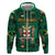 Personalized Jamaica Christmas Hoodie Coat Of Arms - Merri Crissmuss - Wonder Print Shop