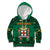 Personalized Jamaica Christmas Kid Hoodie Coat Of Arms - Merri Crissmuss - Wonder Print Shop