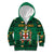 Personalized Jamaica Christmas Kid Hoodie Coat Of Arms - Merri Crissmuss - Wonder Print Shop