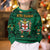 Personalized Jamaica Christmas Kid Ugly Christmas Sweater Coat Of Arms - Merri Crissmuss - Wonder Print Shop