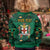 Personalized Jamaica Christmas Kid Ugly Christmas Sweater Coat Of Arms - Merri Crissmuss - Wonder Print Shop
