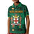 Personalized Jamaica Christmas Kid Polo Shirt Coat Of Arms - Merri Crissmuss - Wonder Print Shop