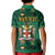 Personalized Jamaica Christmas Kid Polo Shirt Coat Of Arms - Merri Crissmuss - Wonder Print Shop
