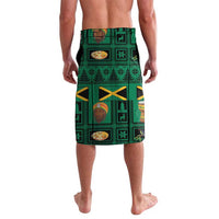 Personalized Jamaica Christmas Lavalava Coat Of Arms - Merri Crissmuss - Wonder Print Shop