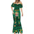 Personalized Jamaica Christmas Mermaid Dress Coat Of Arms - Merri Crissmuss - Wonder Print Shop