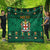 Personalized Jamaica Christmas Quilt Coat Of Arms - Merri Crissmuss - Wonder Print Shop
