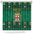 Personalized Jamaica Christmas Shower Curtain Coat Of Arms - Merri Crissmuss