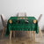Personalized Jamaica Christmas Tablecloth Coat Of Arms - Merri Crissmuss - Wonder Print Shop