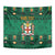 Personalized Jamaica Christmas Tapestry Coat Of Arms - Merri Crissmuss - Wonder Print Shop